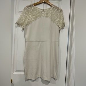 Banana Republic Cream Dress. Never worn